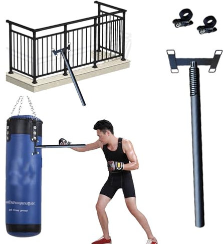 Wing Chun Dummy Trainingsgeräte für Schlag-Taekwondo, Karate Wing Chun Sparringspuppe für Kinder und Erwachsene, Bundle Handkrafttrainer, Freie Kombination (Size : One Spring)
