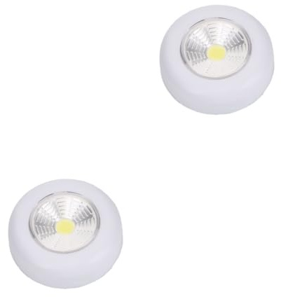 Uonlytech 2stücke Led Touch-lampe Kabellose Nachtlicht Für Schränke Und Regale Selbstklebende Led-leuchte Für Wohnzimmer Küche Und Werkstatt Batteriebetrieben Aaa Nicht Enthalten