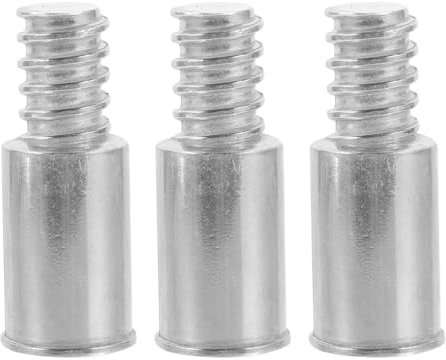 HOLIDYOYO 3stücke Metall-gewindeadapter Für Besenstiele Amerikanisches Gewinde Kompatibel Mit Geraden Und Teleskopstangen Stabile Verbindung Für Mopps Besen Und Bürsten Einfache Montage