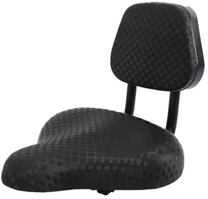 Sella per bicicletta con supporto Dorsa – Comodo sedile per bicicletta con resistenza all'abrasione, mountain bike, bici da strada essenziali per | Lavoro a casa, viaggi, trekking, sport di montagna e