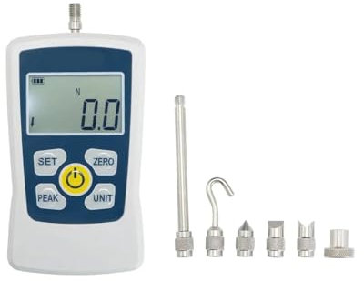 TIEOAXFT Misuratore di Forza Digitale AMF Dinamometro Economico Misuratore di Forza Push And Pull(500N)