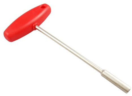 TOKIDNY Llave Oculta para Radios Bicicleta con Manguito T Herramienta Ajustable de Acero Resistente para Cables Uso Profesional y Doméstico Diseño Compacto para Espacios Reducidos