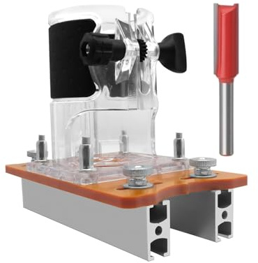 Outil de rainurage multifonction 2 en 1 réglable – Fraise à bois, outil de découpe | Machine à graver laminée électrique manuelle pour jardinage, réparation, loisirs, artisanat, construction de