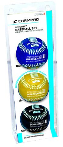 CHAMPRO Gewichtetes Trainings-Baseball-Set.