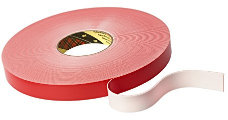 3M™ VHB™ Klebeband 4912F, Farbe: Weiß - Dicke: 2 mm - 6 mm x 16,5 m - 1 Rolle