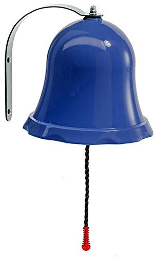 Ship bell for play tower or playhouse – colour: blue