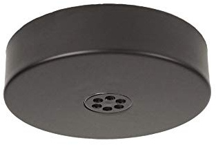 s.LUCE Modular Mehrfach-Baldachin 1-6 Ausgänge Ø 15cm, Farbe:Schwarz
