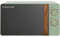 Russell Hobbs RHMM713MG-N - Microonde manuale con maniglia e quadrante effetto legno, 17 litri, colore: Verde opaco