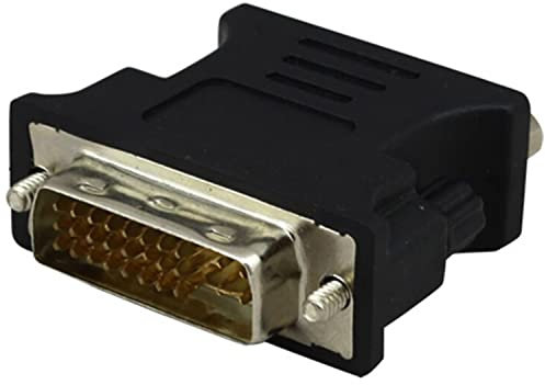 HUANGTAOLI DVI Male to VGA Female Adapter 24+5 Pin DVI-D to VGA DB15 Converter 1080P Connector for Grafica Monitor Computer Projector