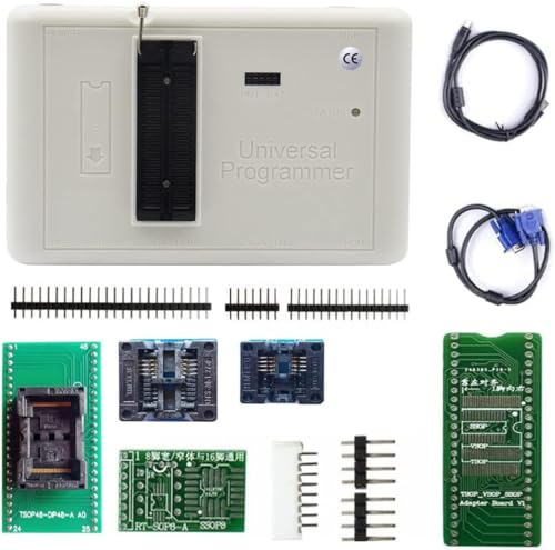 XGOIENZI RT809H EMMC-Nand Flash Extremely Fast Universal chip Programmer Kit IC Programmer eprom Adapters with Cables ISP Cables TSOP48 TSOP56 CAR/DVD/TV