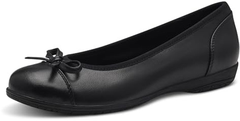 Jana Ballerina för kvinnor 8-22168-43 ballerinaskor, svart, 38 EU Weit