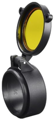 MyHaing Gelbe optische Linse Schutzabdeckung Einzeltubus Teleskop Staubschutzabdeckung Zielfernrohr Kratzfest Rückstoß Abdeckung 30-83MM Durchmesser