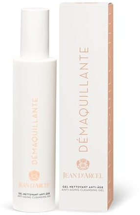 JEAN D'ARCEL DÉMAQUILLANTE gel nettoyante anti-âge – Anti-Aging Waschgel für neuen Glow & mehr Feuchtigkeit – Mit Glycoin®natural – Anti-Aging Cleansing Gel – 200 ml
