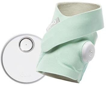 Owlet Dream Sock® - Smart Baby Monitor - Track Live Pulse (Heart) Rate, Oxygen in Infants - Mint