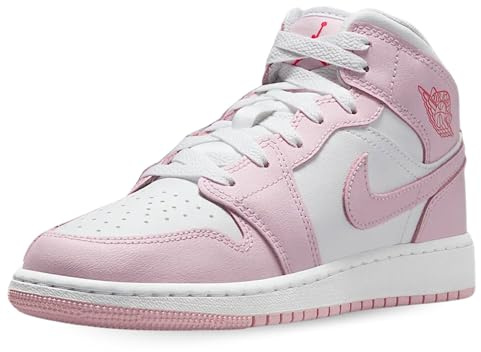 Nike Air Jordan 1 Mid Big Kids' Shoes Scarpe da ginnasticaUnisex - Bambini e Ragazzi
