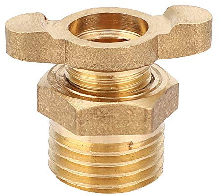5pcs Abflussventil Messing G1/4 Ersatzkits für Kompressoren