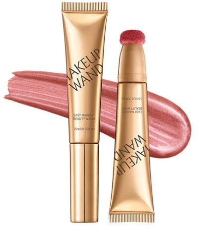 Highlighter Contour Blush Pack Liquido, Rubores Iluminadores De Contorno Líquidos Varitas De Belleza Para Mujeres, Rubores En Barra Cremosos Y Suaves Para Rostro Maquillaje Ligero(Highlighter Wand 05)