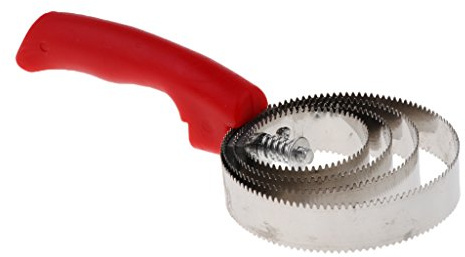 Equestrian Horse Currycomb – Edelstahl Curry Groomer Haustier Katze Hund rot