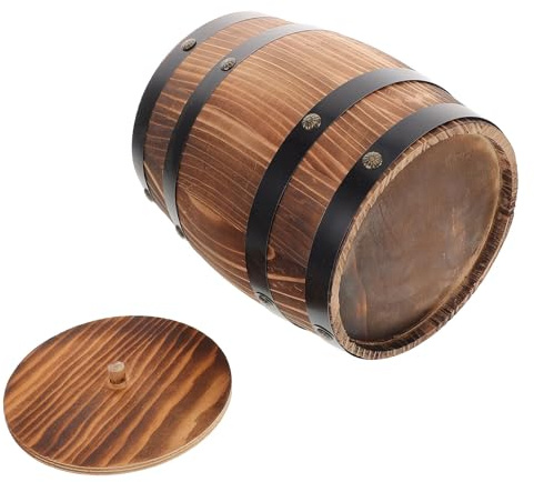 Veemoon Porte-couverts Bois Vintage Compact Organisateur Ustensiles Multifonction pour Cuisine Bureau Maison Rangement Cuillères Fourchettes Couteaux