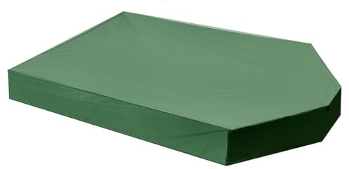 Pineeseatile sandlådeskydd, vattentät, sandlådeskydd, vattentät, Oxford-tyg, sandlåda, UV-dammtät, 63 x 44,5 x 8,7 båtformad sandlåda med dragsko, sandlåda för daglig användning
