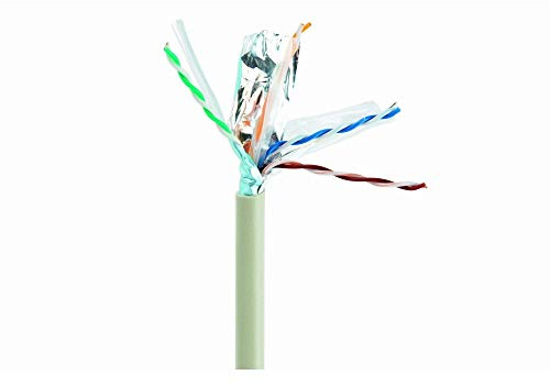 Gembird 305M - Cable de Red (305 M, Cat6, F/Utp FTP) Gris