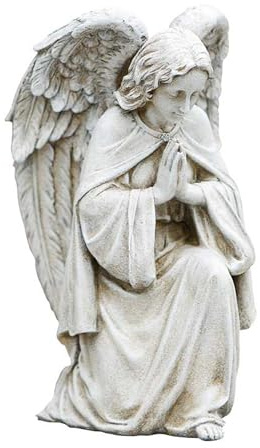 Avalon Gallery Garden Statue - Indoor/Outdoor Memorial Sculpture for Home or Church, 12 Tall, Praying Angel