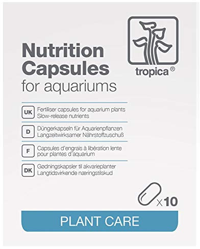 Tropica 10 Düngerkapseln Nutrition Capsules - Düngung für Aquarienpflanzen