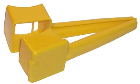 Vintage Yellow Tupperware Butter Hugger Corn on the Cob Gadget