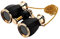 ESSLNB Jumelles Compact 4X30 Jumelles Enfant avec Chaîne et Sac Verre Optique Jumelles Concert pour Spectacle Théâtre Concert Cadeau Enfants Femmes