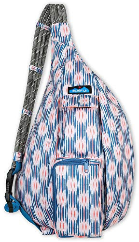 KAVU Original Rope Sling Bag mit verstellbarem Seil-Schultergurt, Hazy Impressions, Einheitsgröße, Stabil