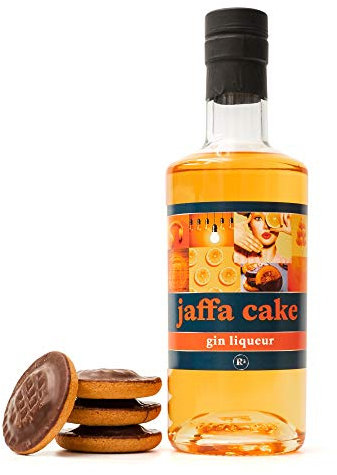 Orange Gin by R3, Orange Gin Liqueur 50cl, Chocolate Orange Flavoured Gin Gift Set - Sweet Cocktail Mixers for Alcohol Drinks - Birthday Gin Gifts for Women & Men, Gin Hamper