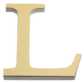 3D Spiegel Buchstaben Aufkleber Kreativ Acryl 26 Gold Alphabet abnehmbare Wandaufkleber DIY Decals für Wohnzimmer Schlafzimmer Wohnkultur Kinderzimmer Wandtattoo Wandsticker