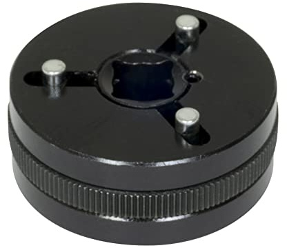 Lisle 25200 Brake Piston Wind Back Tool, 2 & 3 Pin, Black