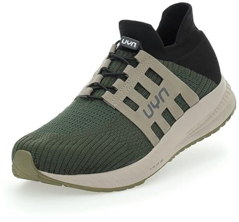 UYN Nature Tune Vibram, Sneaker Donna, Militare Nero, 39 EU