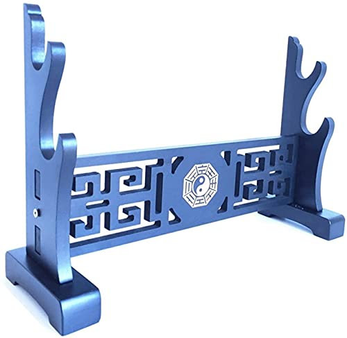 Schwertständer Schwerthalter Waffenständer Schwertständer Klassischer Waffenständer Katana Genji Japanische Samurai-Schwertklinge Mittelalterlicher Schwertständerhalter Samurai-Schwerthalter (Farbe: