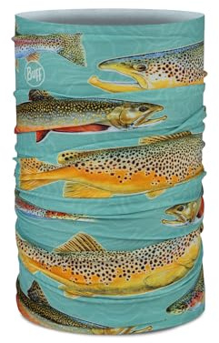 Buff Coolnet Uv® Multifunktionstuch Trout Multi Unisex Erwachsene