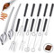 12Pcs Chocolate Dipping Set, Stainless Steel Dipping Fork Set, Cheese Fondue Forks Tools with Heat Insulation Handle, Roasting Sticks Marshmallow for Fruit Candy Cake
