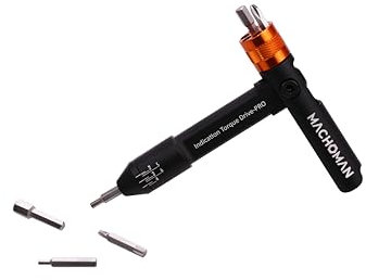 MACHOMAN Cacciavite dinamometrico a indicazione MACHOMAN 2~6Nm, compatto e pieghevole per una facile conservazione (TQW2433T)