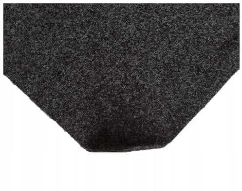 TAPHICEROS Filzstoff | Graphit, 250cm x 150cm 2mm | Nadelfilz Superflex | Bespannstoff aus Filz | Meterware | Innenraumverkleidung Bezugsstoff Bastefilz für DIY Auto Box Liner