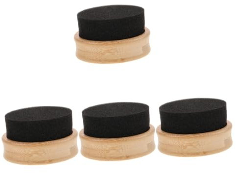 Amosfun 4pcs Vtyne Cutting Board Oil Applicator Chopping Board Applicator Food Safe Brush for Waxing and Oil
