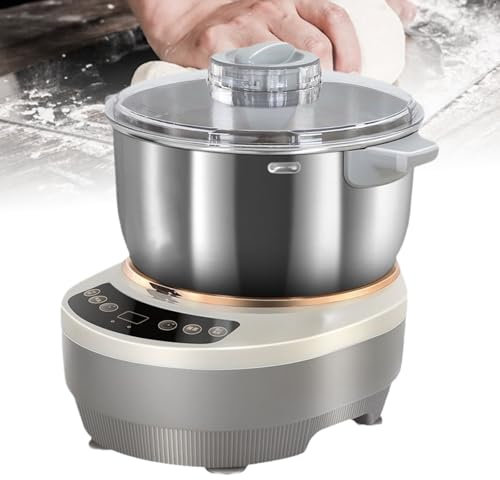 Machine à pétrir la pâte électrique 200 W avec Fonction de Fermentation, Batteur sur Socle électrique, Machine de Chef intégrée de Fermentation et d'épreuvage à température constante, 5L/7L 5L