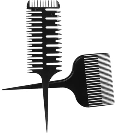 VINTORKY 2 Piezas Peines De Peluquería Profesional Peine Para Separar El Cabello Herramienta De Peinado Para Salón De Belleza y Peinado De Mechas