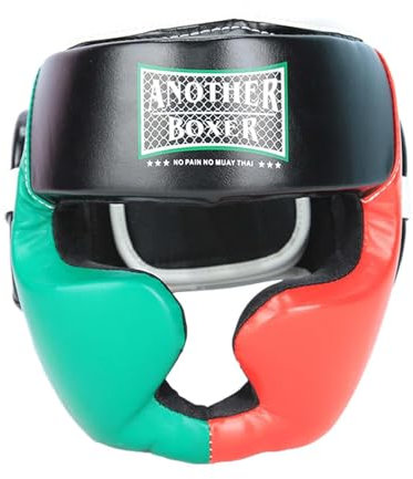 harayaa Boxkopfschutz für Kinder, Boxhelm, Verstellbar, Belüftet, Leicht, Kopfschutz, Sparring Ausrüstung für MMA, Kickboxen, Taekwondo, L