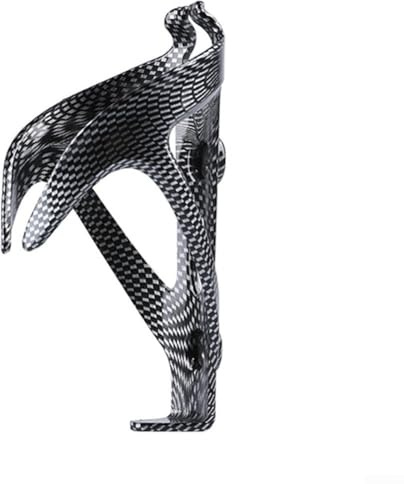 Porte-bouteille de vélo élégant en carbone avec construction ABS non déformable