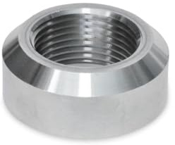 Ganter Normelemente | Schweißmuffe, Muffe | Stahl | 1 Stück | Zollgewinde G1 | mit Fase | GN 7490-ST-G1-A