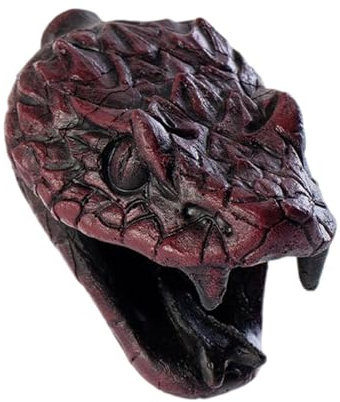 Gihioue Sifflet d'Halloween - Jouet portable en résine pour Halloween - Pour décoration de maison effrayante et jeux de fête