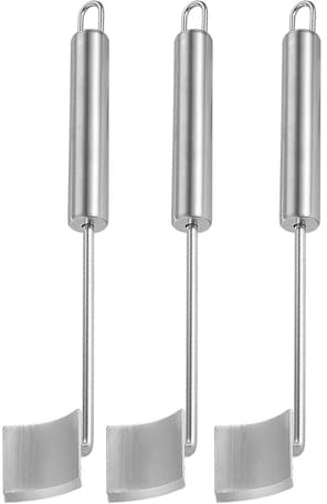 2/3 peladores de granos de maíz manuales profesionales de acero inoxidable, mango cómodo para la preparación de alimentos de cocina, desecador manual de maíz con mango largo