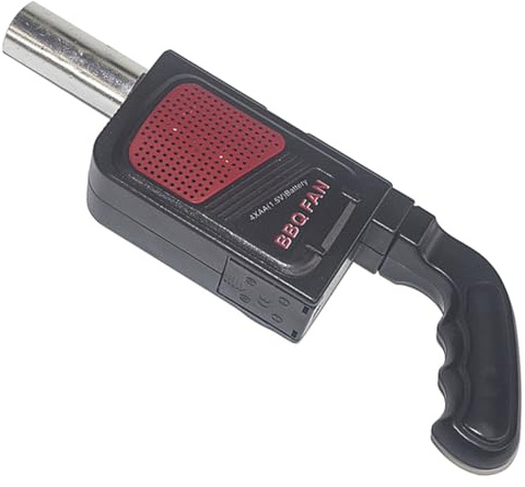 Gadpiparty Ventilador de Barbacoa Eléctrico sin Batería para Exteriores Prensado Manual, Portátil y Ligero, Adecuado para Camping, Picnic y Encendido Rápido de Fuego
