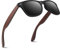 CGID Sonnenbrille Herren Damen Polarisiert Bambus Brillengläser CAT3 CE mit UV400-Schutz für Angeln Fahren