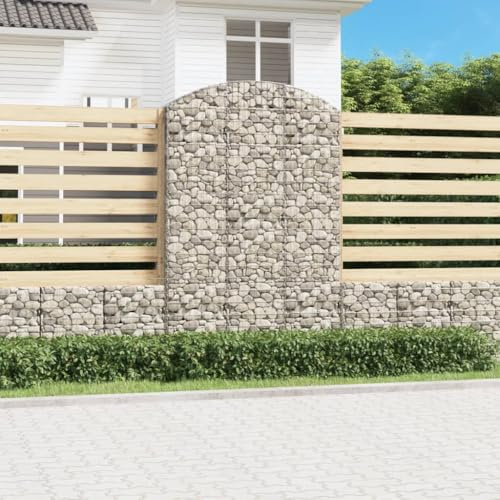 Arched Gabion Basket 150x50x220/240 cm Galvanised Iron,jiangboyue-153461